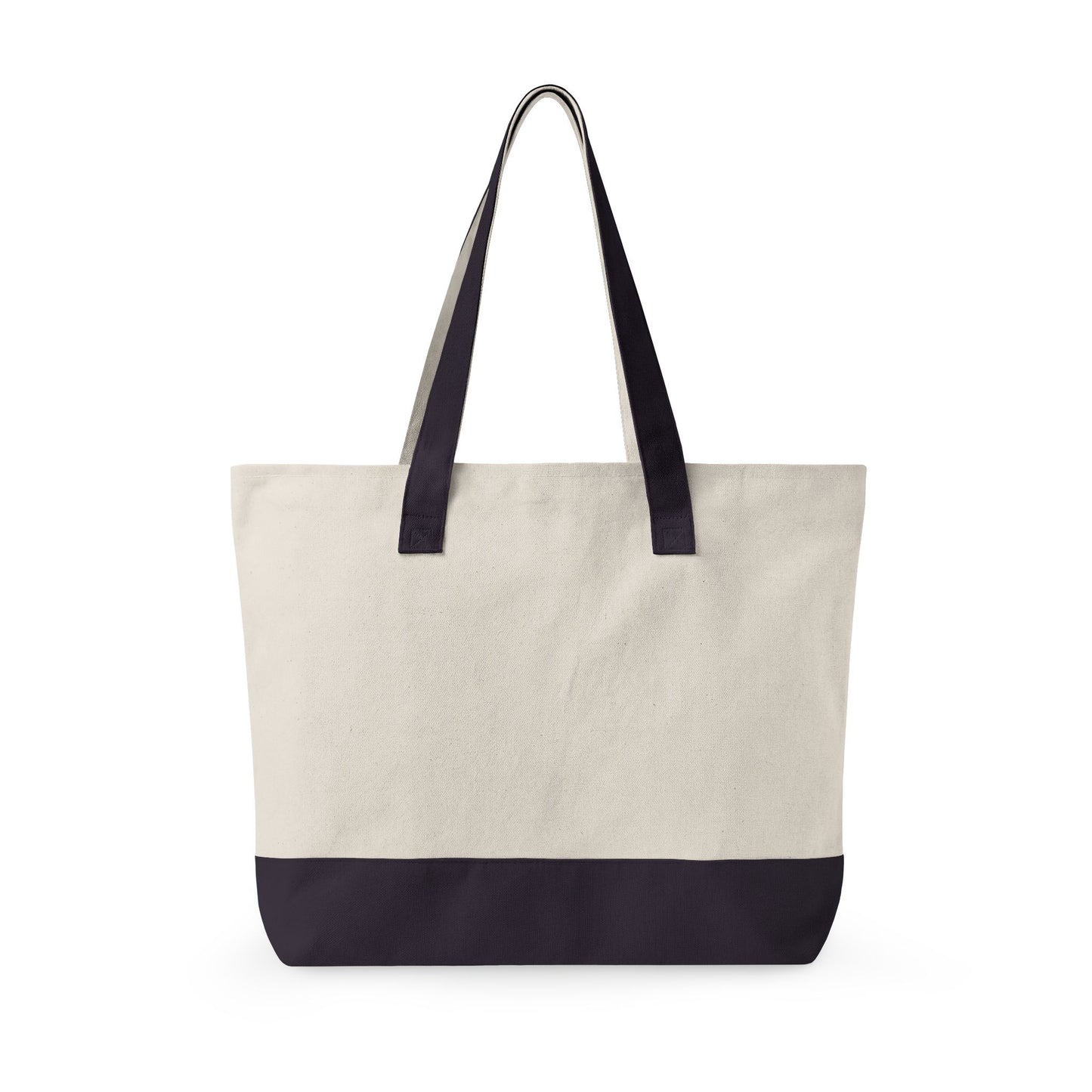 Zippered Market Tote — "Powered by Mohair and Mild Chaos"