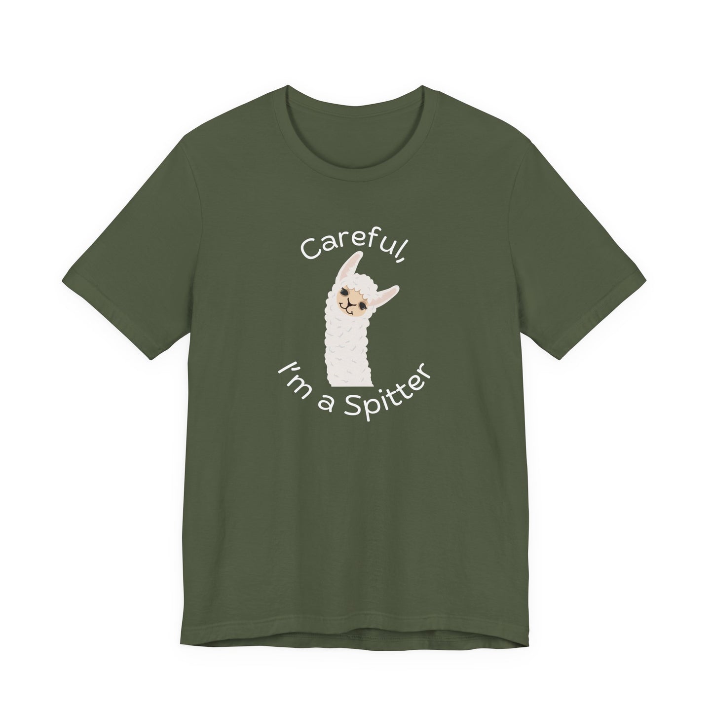 Llama Funny Spitter Tee