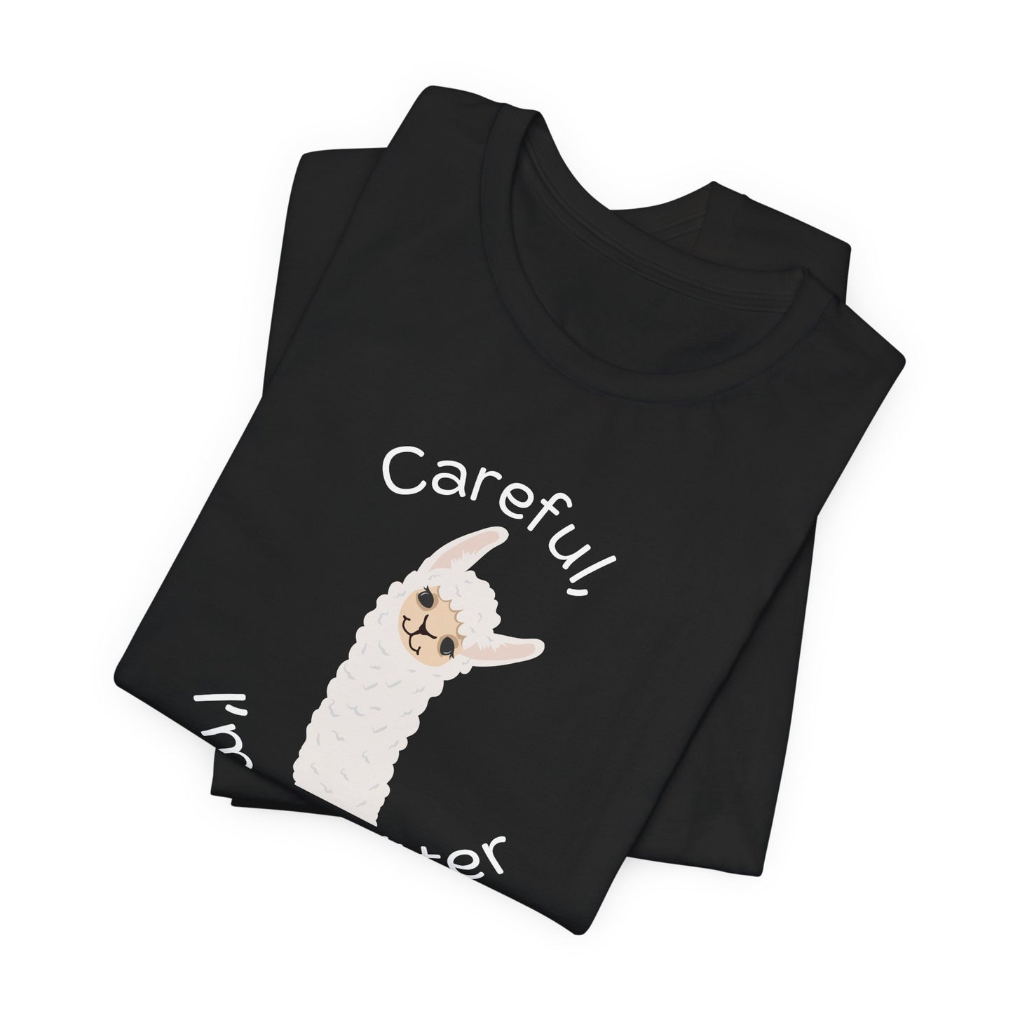 Llama Funny Spitter Tee