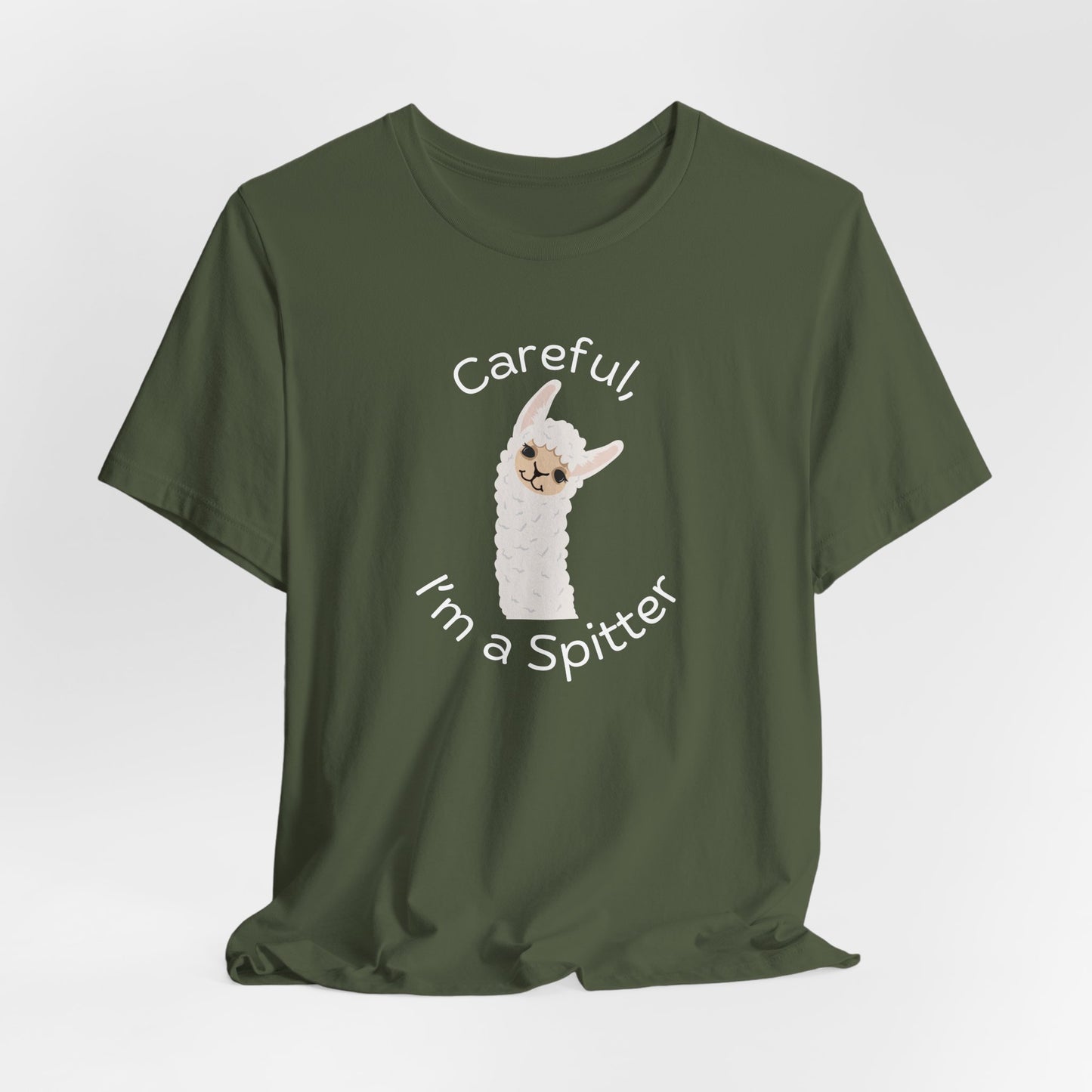 Llama Funny Spitter Tee