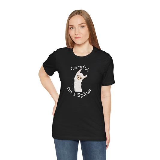 Llama Funny Spitter Tee