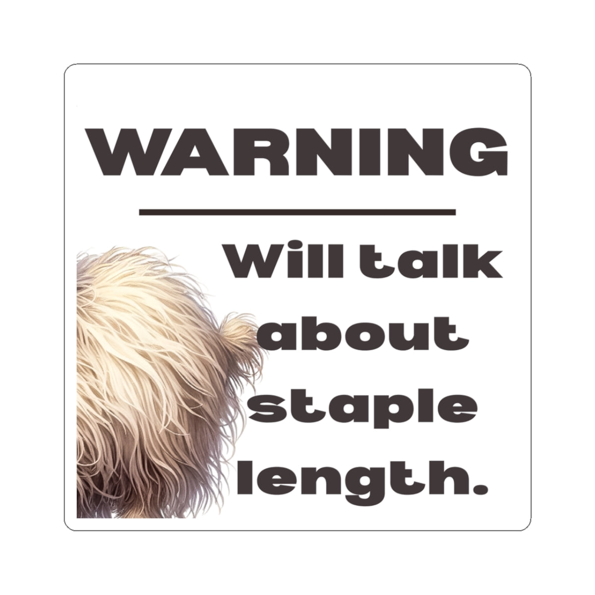 Mohair Madness Stickers