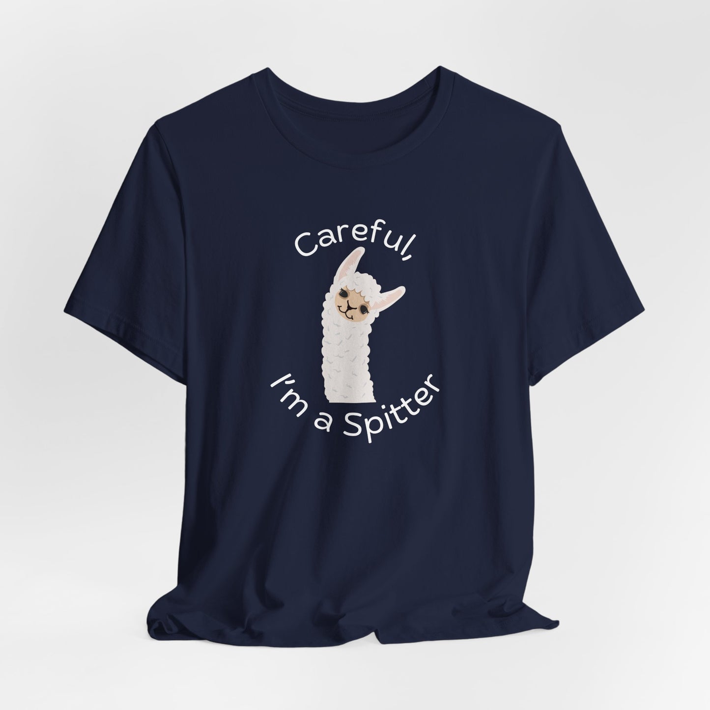 Llama Funny Spitter Tee